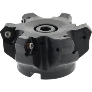 KENNAMETAL 3" Cut Diam, 1" Arbor Hole, 4.51mm Max Depth of Cut, 45&deg; Indexable Chamfer & Angle Face Mill 3326924