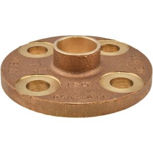 NIBCO 1" Pipe, 4-1/4" OD, Cast Copper Companion Pipe Flange B495106