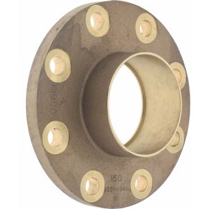 NIBCO 4" Pipe, 9" OD, Cast Copper Companion Pipe Flange B495706