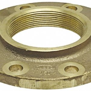 NIBCO 2-1/2" Pipe, 7" OD, Cast Copper Threaded Companion Pipe Flange B515356