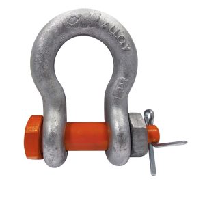 CM Anchor Shackle: Bolt Pin, 25000 Working Load Limit M854AG