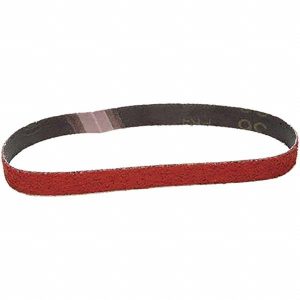 3M Abrasive Belt: 3/4" Wide, 18" Long, 36 Grit, Ceramic 7000118387