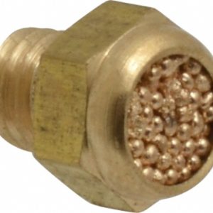 LEGRIS Pneumatic Threaded Silencer Muffler: M5 x 0.8 Metric, 0.9 CFM, 65 dB 0673 00 19