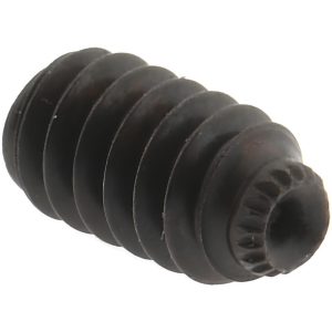 STANLEY ENGINEERED FASTENING L Set Screw: #6-32 x 1/4", Knurled Cup Point, Alloy Steel, Grade 8 DHI-56045-006