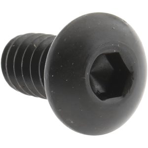 KERR-LAKESIDE INC. Button Socket Cap Screw: #10-24 x 3/8, Alloy Steel, Black Oxide Coated 10C37KBC