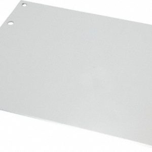 COOPER B-LINE 6-7/8" OAW x 8-7/8" OAH Powder Coat Finish Electrical Enclosure Nonperforated Panel 78205179340