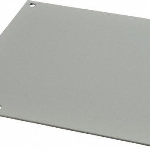 COOPER B-LINE 6-7/8" OAW x 6-7/8" OAH Powder Coat Finish Electrical Enclosure Nonperforated Panel 78205179330