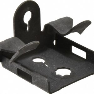 COOPER B-LINE Flange Clamp: 1/8 to 1/4" Flange Thickness, 1/4" Rod 78101119600