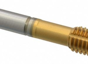 GUHRING Thread Forming Tap: 1/2-13 UNC, 2B/2BX Class of Fit, Modified Bottoming, Cobalt, TiN Coated 9039400127000