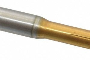 GUHRING Thread Forming Tap: 3/8-24 UNF, 2BX Class of Fit, Modified Bottoming, Cobalt, TiN Coated 9039410095250