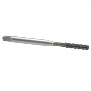 GUHRING Thread Forming Tap: #6-32 UNC, 2BX Class of Fit, Modified Bottoming, Cobalt, TiCN Coated 9039430035050