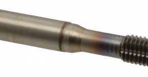 GUHRING Thread Forming Tap: 1/4-28 UNF, 2BX Class of Fit, Modified Bottoming, Cobalt, TiCN Coated 9039440063500