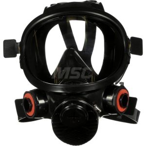 3M Full Face Respirator: Silicone, Large 7100325126
