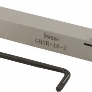 ISCAR Indexable Cutoff Toolholder: 1.26" Max Depth of Cut, 1.26" Max Workpiece Dia, 2.2 mm Min Insert Width, Right Hand 2800499