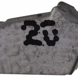 ISCAR Cutoff Insert: GFN 1.6 IC-20, Carbide, 1.60 mm Cutting Width, 0.0630" Cutting Width 6000241