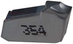 ISCAR Cutoff Insert: GFN 3J IC-354, Carbide, 3.00 mm Cutting Width, 0.1181" Cutting Width 6002549