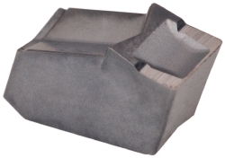 ISCAR Cutoff Insert: GFN 4.8 IC-20, Carbide, 4.79 mm Cutting Width, 0.1886" Cutting Width 6000332