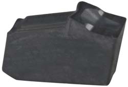 ISCAR Cutoff Insert: GFR 1.6 8D IC-20, Carbide, 1.60 mm Cutting Width, 0.0630" Cutting Width 6000387