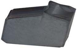 ISCAR Cutoff Insert: GFR 2.4 4D IC-354, Carbide, 2.40 mm Cutting Width, 0.0945" Cutting Width 6002674