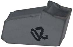 ISCAR Cutoff Insert: GFR3 4D IC-20, Carbide, 3.00 mm Cutting Width, 0.1181" Cutting Width 6000432