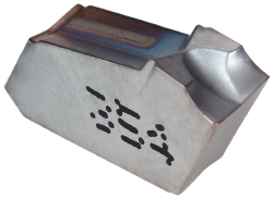 ISCAR Cutoff Insert: GFR4J 6D IC-354, Carbide, 4.00 mm Cutting Width, 0.1575" Cutting Width 6094895