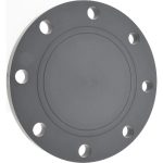 PRO-SOURCE 6" Pipe, 11" OD, PVC Blind Pipe Flange 90381401009
