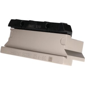 ISCAR Tool Block Style SGTBU, 1.26" Blade Height, 4.33" OAL, 1.95"& OAH, Indexable Cutoff Blade Tool Block 2300765