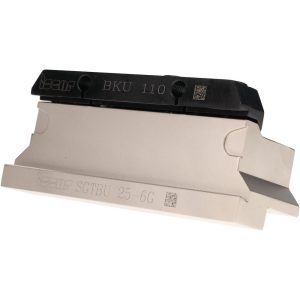 ISCAR Tool Block Style SGTBU, 32mm Blade Height, 110mm OAL, 50mm OAH, Indexable Cutoff Blade Tool Block 2300767