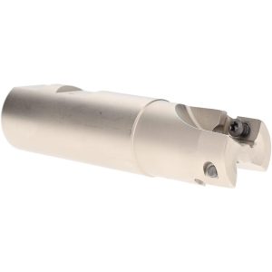 ISCAR Indexable Square-Shoulder End Mill: HM90E90AD-D1.0-2-W1.00, 1" Cut Dia, 0.56" Max Depth of Cut, 1" Dia Weldon Flat Shank 3101876