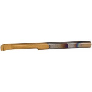 CARMEX Boring Bar: 0.1200" Min Bore, 0.5900" Max Depth, Right Hand, 3.00 mm Shank Dia, Solid Carbide MTR3R0.2L15