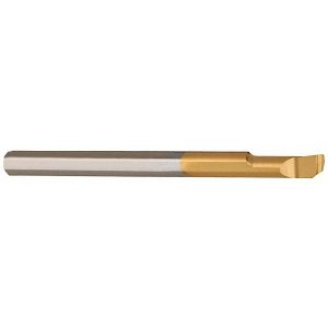 CARMEX Boring Bar: 0.1600" Min Bore, 0.3900" Max Depth, Right Hand, 4.00 mm Shank Dia, Solid Carbide MTR4R0.2L10
