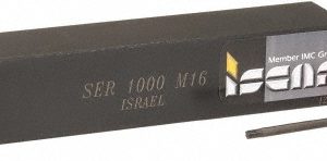 ISCAR Indexable Threading Toolholder: External, Right Hand, 1 x 1" Shank 3800029