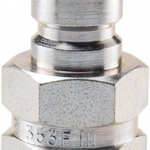 PARKER Hydraulic Hose Female Pipe Rigid Nipple Fitting: 1/4", 200 psi PN252F