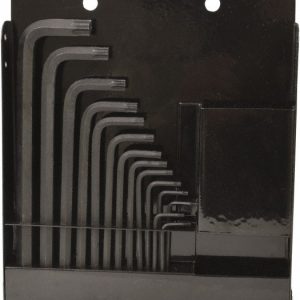 BONDHUS Torx Key Set: 14 Pc, L-Key Handle, T6 to T55 31844