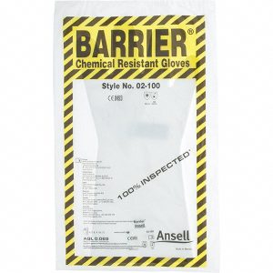 ANSELL Chemical Resistant Gloves: AlphaTEC™ 02-100, 2.50 mil, Unsupported 988826