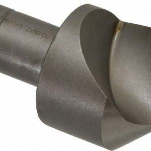 KEO Countersink: 1-1/2" Head Dia, 90.00 deg Included Angle, 1 Flute, Cobalt Steel, Right Hand Cut 919-000-615