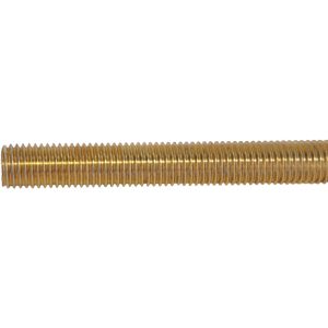 ALL AMERICA THREADED PRODUCTS General-Purpose Threaded Rod: 3/4-10, 6' OAL, Alloy Steel, Yellow Zinc Finish 07146