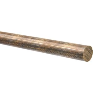 CONCAST METAL PRODUCTS CO. 1/2" Dia x 13" Long, Bronze Round Rod 61220000