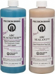 PRECISION BRAND 1 Quart Bottle ABC Blackener and Sealant Kit 45900