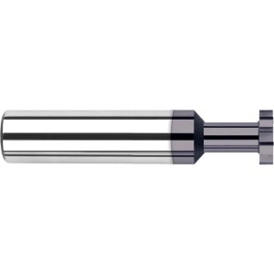 HARVEY TOOL Woodruff Keyseat Cutter: 1/2" Cut Dia, 1/2" Shank Dia, Straight Tooth 23532-C3
