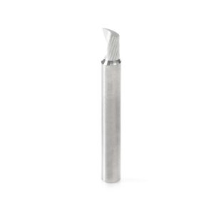 AMANA TOOL Spiral Router Bit: 0.25" Dia, 0.375" LOC, 1/4" Shank Dia, Upcut 51479
