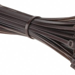 PRO-SOURCE Cable Tie Duty: 8" Long, Brown, Nylon, Standard TSL-200-S-YC-PRO