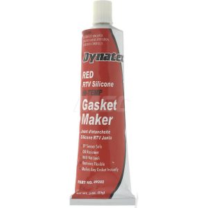 ACCUMETRIC, INC. Sealant: 3 oz Tube, Red, RTV Silicone 143332