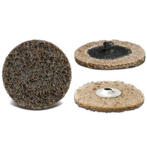 CGW ABRASIVES Quick-Change Disc: Roloc TR, 3" Disc Dia, 60 Grit, Aluminum Oxide, Non-Woven 59746