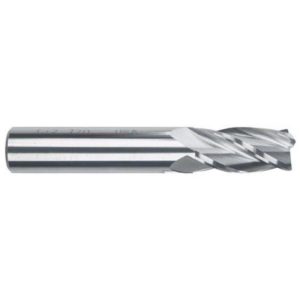 VALUE COLLECTION Square End Mill: 3/8" Dia, 1" LOC, 4 Flutes, Solid Carbide MT3290796