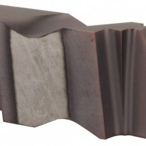 TOOL-FLO Grooving Insert: FLG0.375CB AC3, Solid Carbide 563694PLAC3R