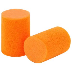 HOWARD LEIGHT Earplug: 30dB, Foam, Barrel, Roll Down, Uncorded FF-1
