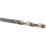 BARNES DISTRIBUTION Mechanics Drill Bit: 25/64" Dia, 135 &deg; Point, High Speed Steel, Weldon Shank, Split Point D20921