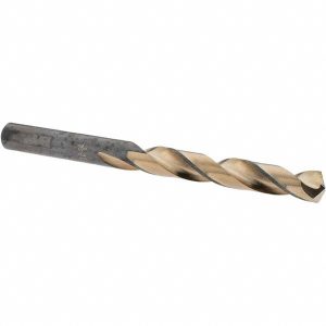 BARNES DISTRIBUTION Mechanics Drill Bit: 11/32" Dia, 135°, High Speed Steel, Weldon Shank, Split Point D20918