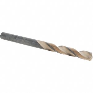 BARNES DISTRIBUTION Mechanics Drill Bit: 17/64" Dia, 135°, High Speed Steel, Weldon Shank, Split Point D20913